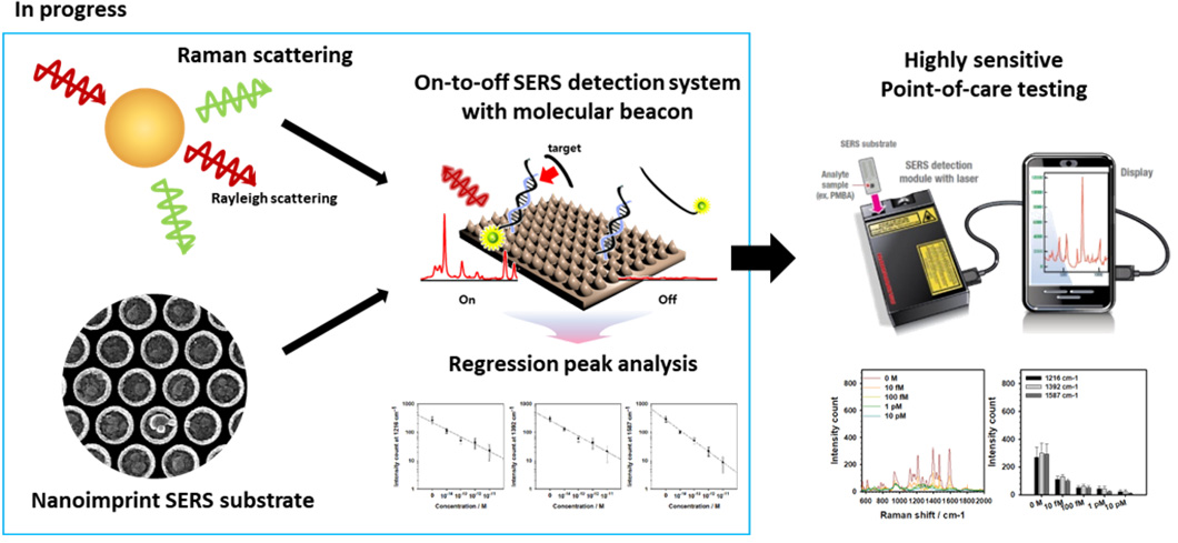 Surface Enhanced Raman Scattering(SERS)-based Biomarker Sensing